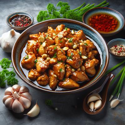 Image of Stir Fried Garlic Chicken