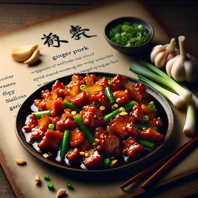 Image of Stir Fried Ginger Pork