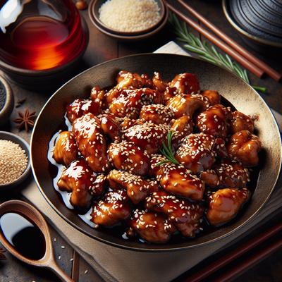 Image of Stir Fried Hoisin Chicken with Sesame Seeds