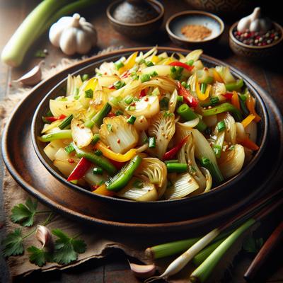 Image of Stir Fried Kohlrabi