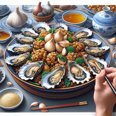 Image of Stir Fried Oysters with Garlic