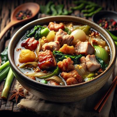 Image of Stir Fried Pork Soup