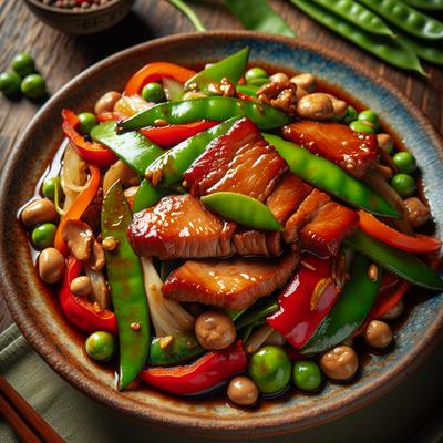 Image of Stir Fried Pork with Vegetables Ww