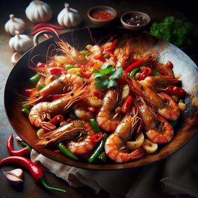 Image of Stir Fried Prawns