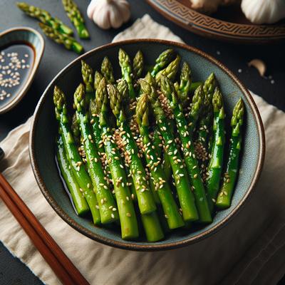 Image of Stir Fried Sesame Asparagus