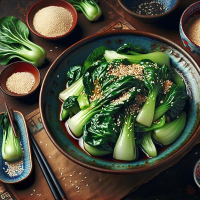 Image of Stir Fried Sesame Bok Choy
