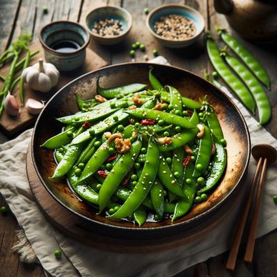 Image of Stir Fried Snow Peas