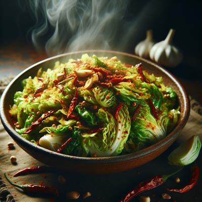 Image of Stir Fried Spicy Cabbage