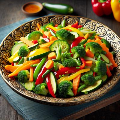 Image of Stir Fried Vegetable Salad