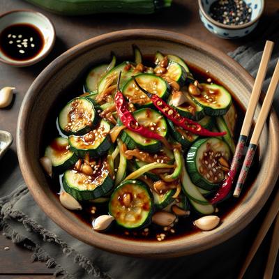 Image of Stir Fried Zucchini with Hoisin Sauce