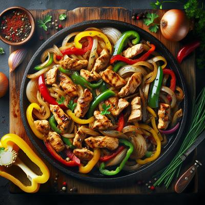 Image of Stir Fry Chicken Fajitas Ww