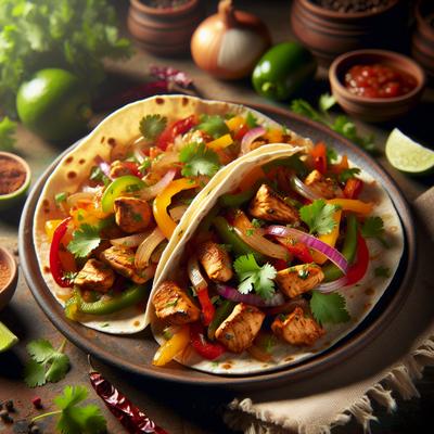 Image of Stir Fry Chicken Tacos
