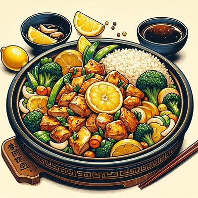 Image of Stir Fry Empress Lemon Chicken