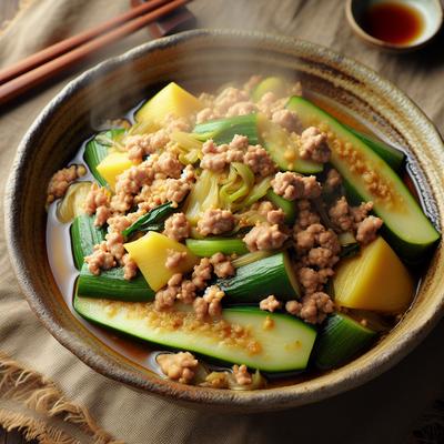 Image of Stir Fry Opo with Ground Pork