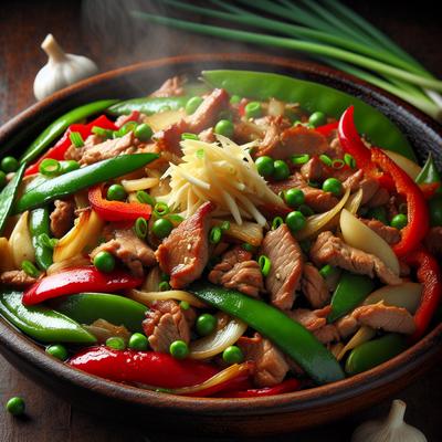 Image of Stir Fry Pork with Ginger
