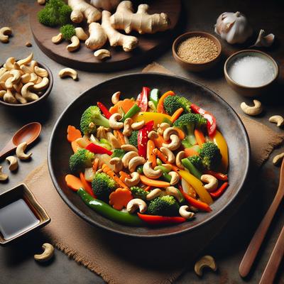 Image of Stir Fry Vegetables with Cashews