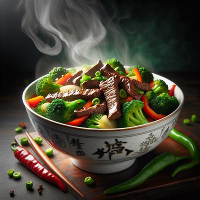 Image of Stirfry Steamed with Sirloin Strips