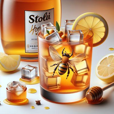 Image of Stoli Honey Bee Cocktail