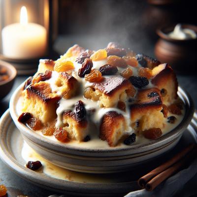 Image of Stormy Day Breakfast Bread Pudding