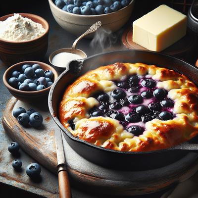 Image of Stove Top Blueberry Slump