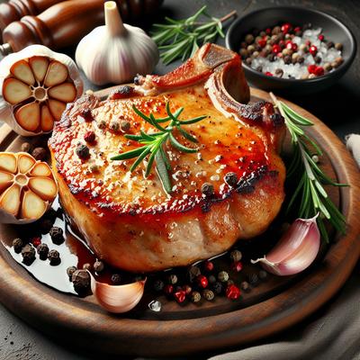 Image of Stove Top Coated Baked Pork Chops
