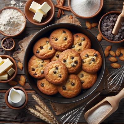 Image of Stove Top Cookies Fry Pan Cookies