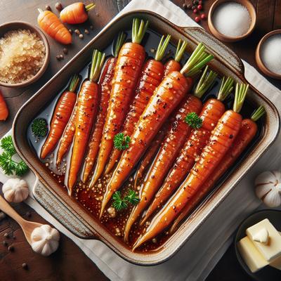 Image of Stove Top Glazed Carrots