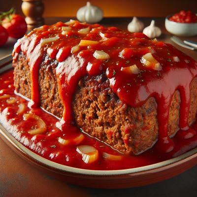Image of Stove Top Meatloaf with Tomato Sauce