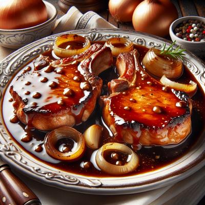 Image of Stove Top Pork Chops with Gravy