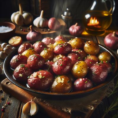 Image of Stove Top Roasted Red Potatoes