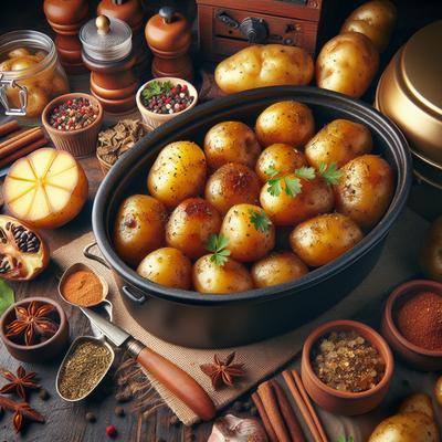 Image of Stove Top Smoker Potatoes