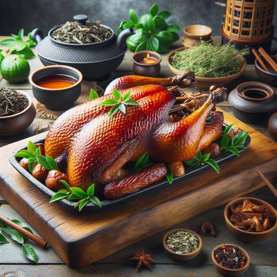 Image of Stove Top Smoker Tea Smoked Duckling
