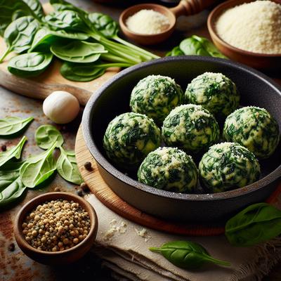 Image of Stove Top Spinach Balls