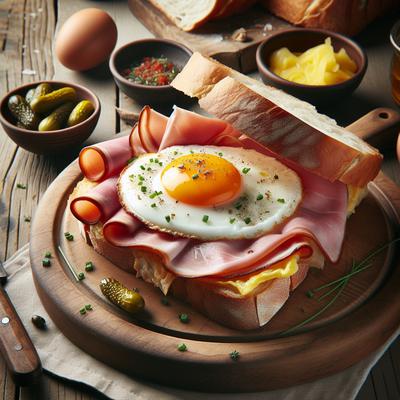 Image of Strammer Max German Warm Sandwich