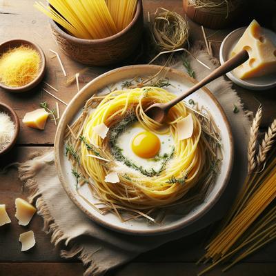 Image of Straw and Hay Pasta