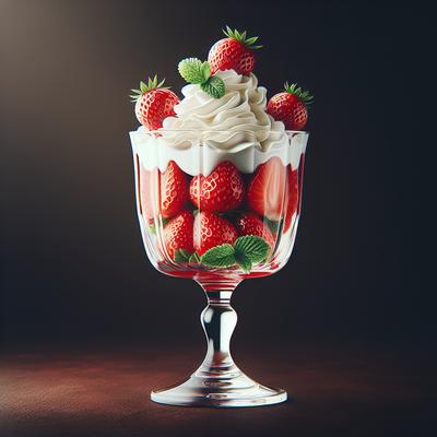 Image of Strawberries and Cream Cocktail