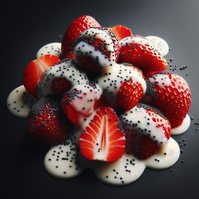 Image of Strawberries and Poppy Seed Dressing