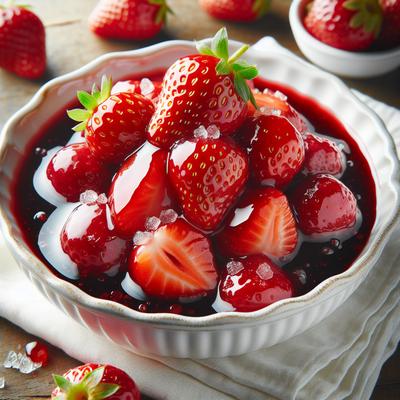 Image of Strawberries Diable