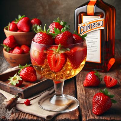 Image of Strawberries in Cointreau