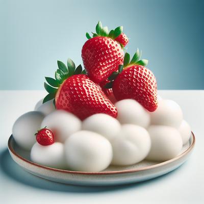 Image of Strawberries on a Cloud