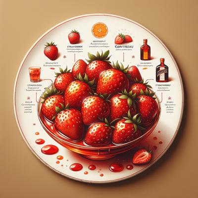 Image of Strawberries to Die for with Cointreau Sauce