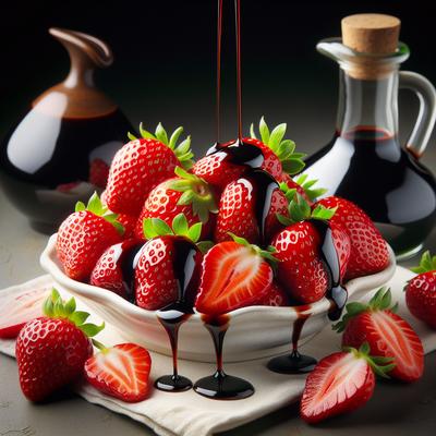 Image of Strawberries with Balsamic Vinegar