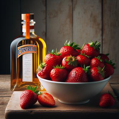 Image of Strawberries with Cointreau