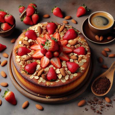 Image of Strawberry Almond Coffee Cake