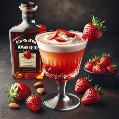 Image of Strawberry Amaretto Alexander