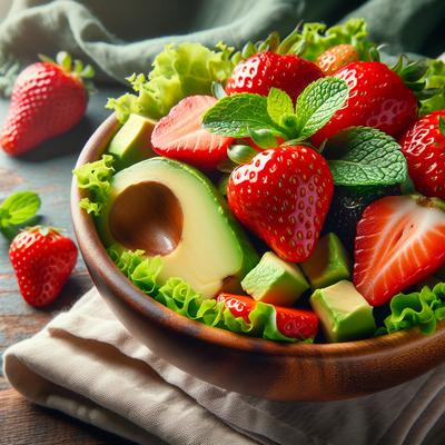 Image of Strawberry and Avocado Salad