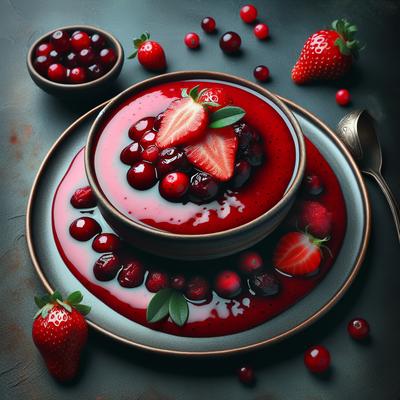 Image of Strawberry and Cranberry Coulis
