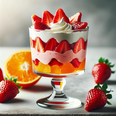 Image of Strawberry and Orange Fool
