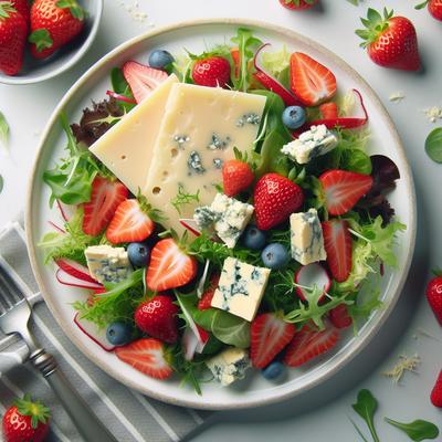Image of Strawberry and Stilton Salad