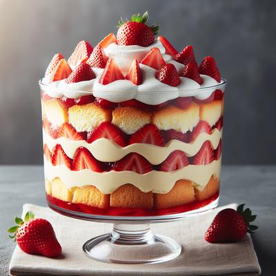 Image of Strawberry Angel Food Trifle